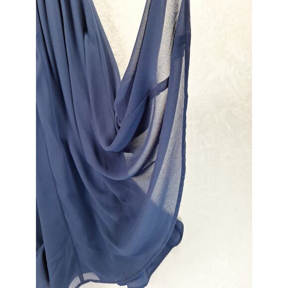 TRUTH AND FABLE Navy Blue Party / Cocktail Dress Sleeveless - Picture 10 of 14